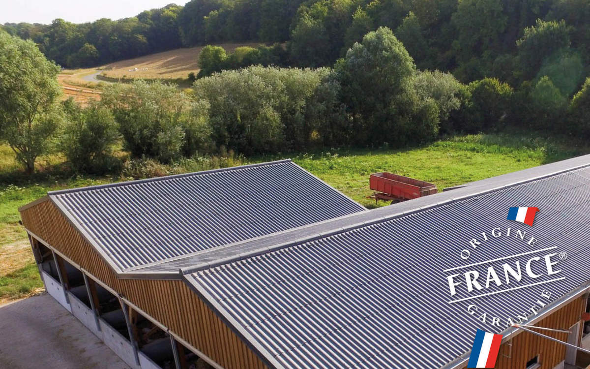 Eternit obtient la certification Origine France Garantie